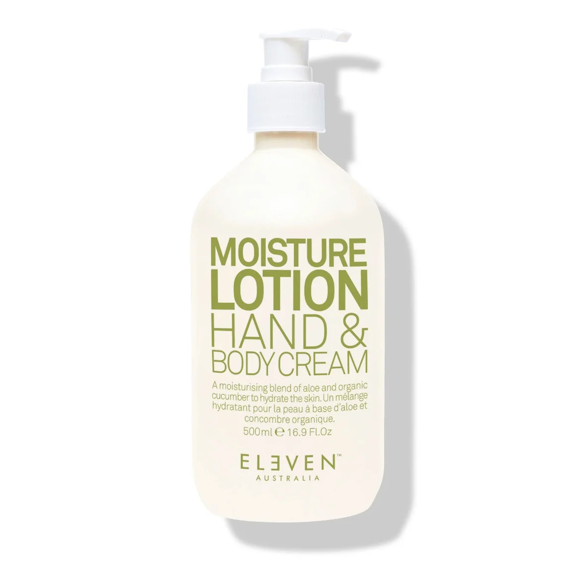 Eleven Australia Moisture Lotion Hand & Body Cream - 500mL