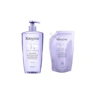 Kerastase Blonde Absolu Bain - 500mL Refill + 500mL Pouch Duo