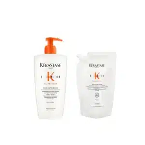 Kerastase Nutritive Bain Satin Riche 500ml Refill + 500 ml Pouch Duo