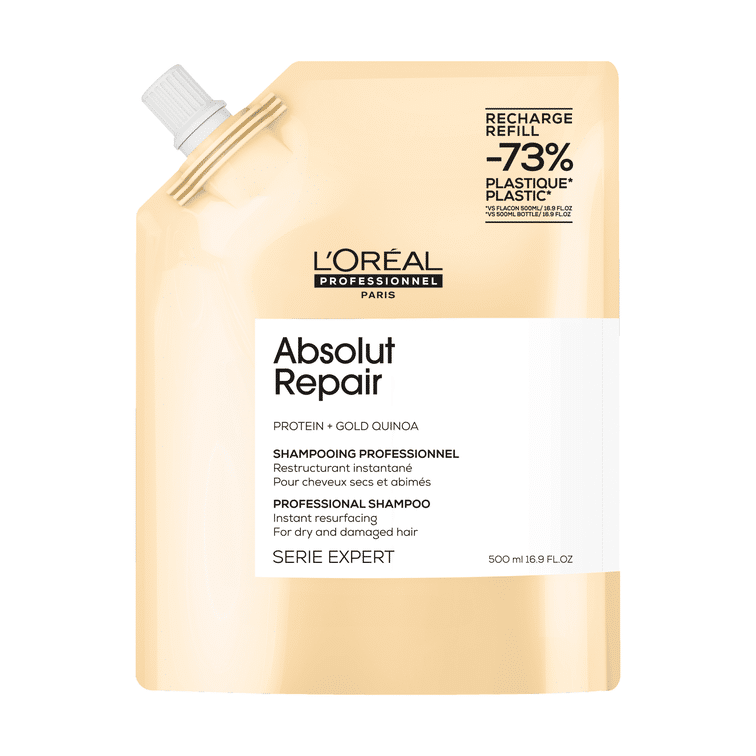 Absolut Repair Shampoo Refill Pouch - 500 mL