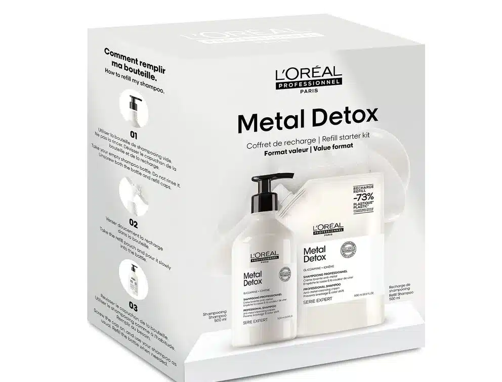 Metal Detox Shampoo Refill Kit - 500 mL