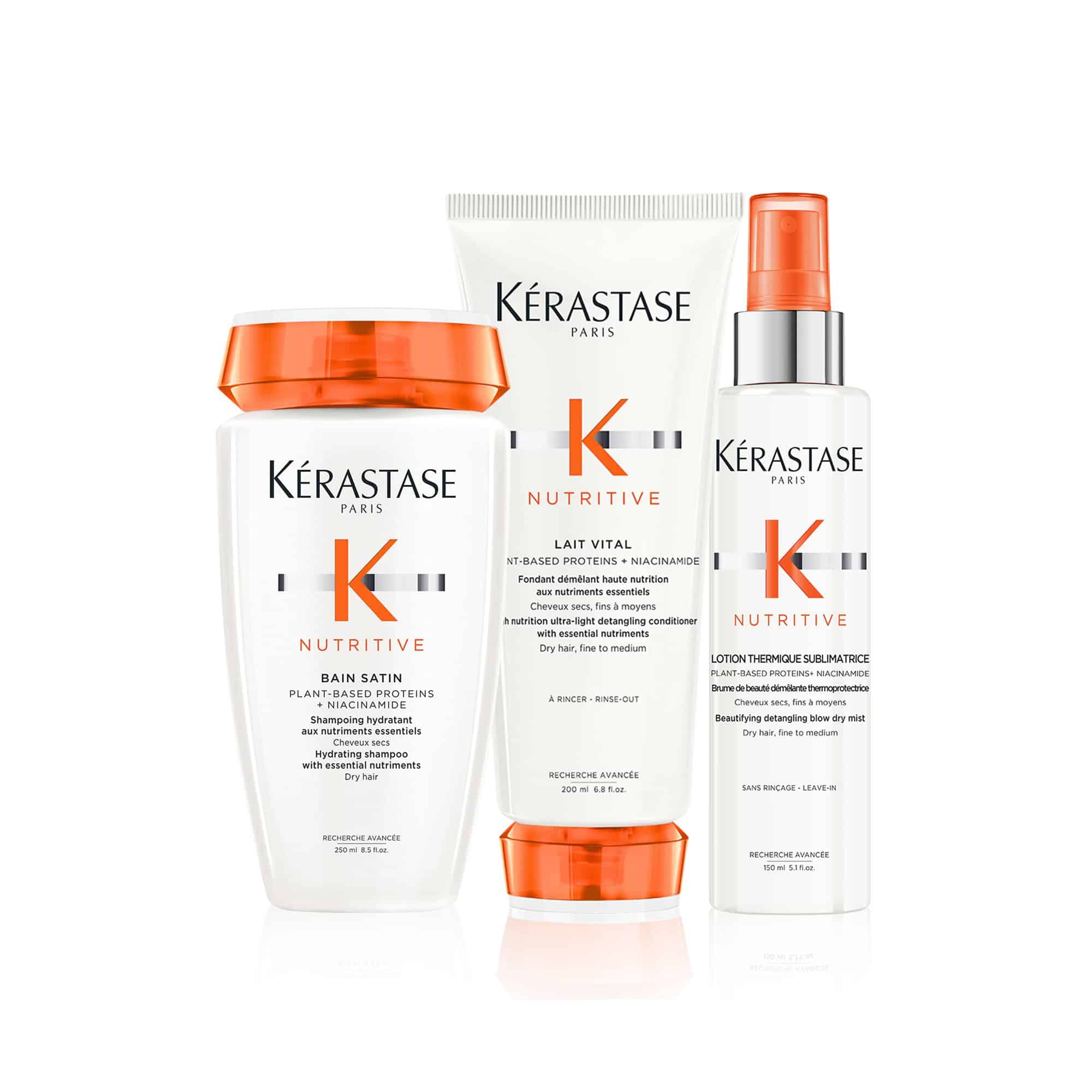 Nutritive Hydrating Routine for Fine to Medium Hair